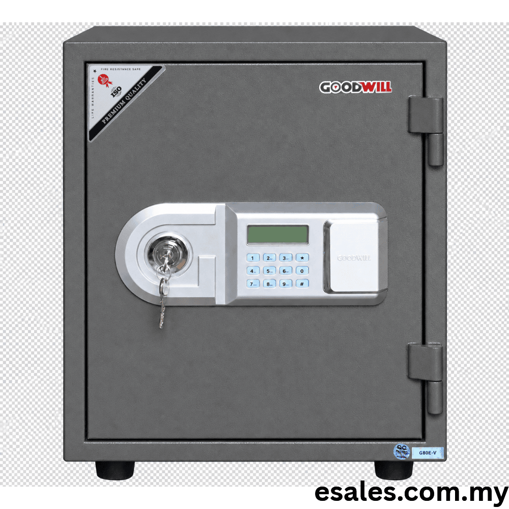 GOODWILL G80E-V Fire Resistant Combination Lock Safe