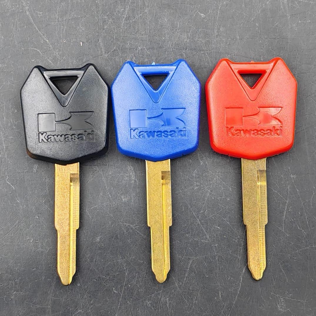Kawasaki KW16TE-IKC Black Ninja 250/300/650 Motorcycle Transponder Key Shell KW16 IC58